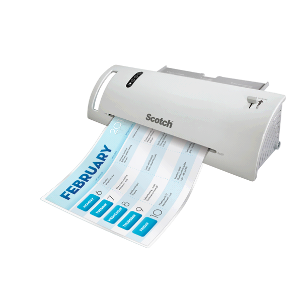 slide 4 of 9, Scotch Thermal Laminating Pouches 50 CT, 8-1/2" x 11", 50 ct