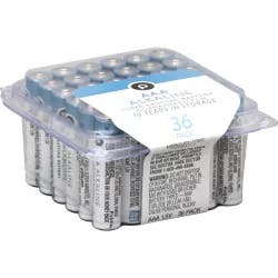 Publix Batteries, Alkaline, AAA, 36 Pack
