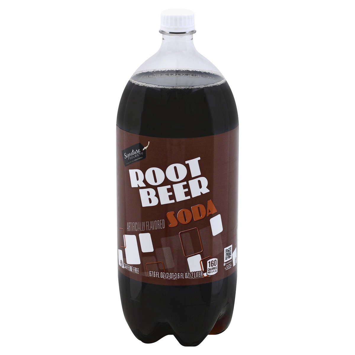 slide 1 of 7, Signature Select Caffeine Free Root Beer Soda - 2 liter, 2 liter