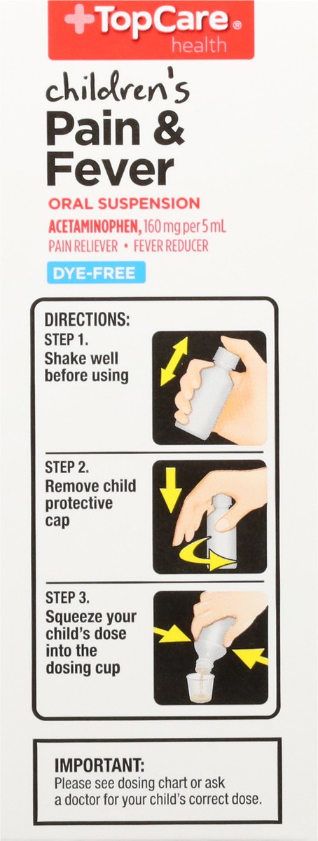 slide 6 of 14, Topcare Pr Apap Child Dye Free Cherry, 4 oz