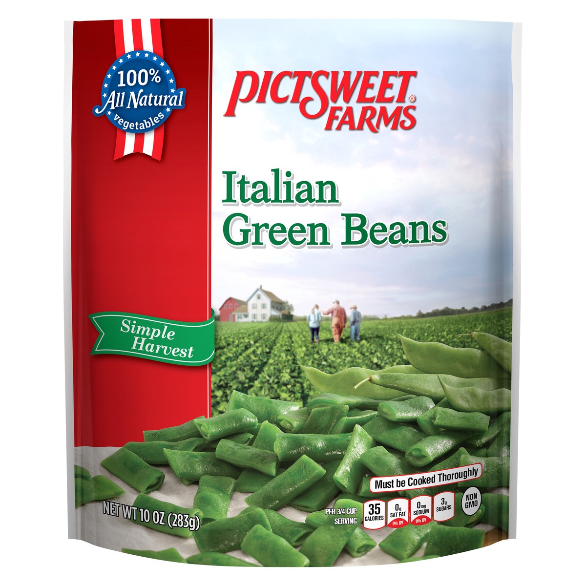 slide 4 of 7, PictSweet Italian Green Beans, 12 oz