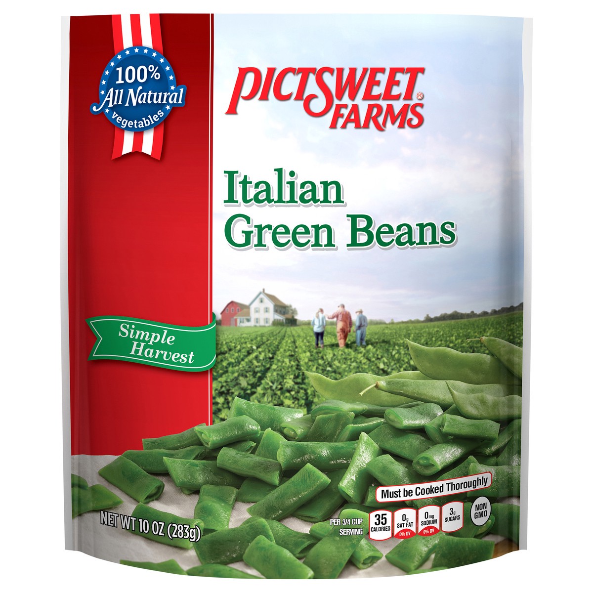 slide 3 of 7, PictSweet Italian Green Beans, 12 oz