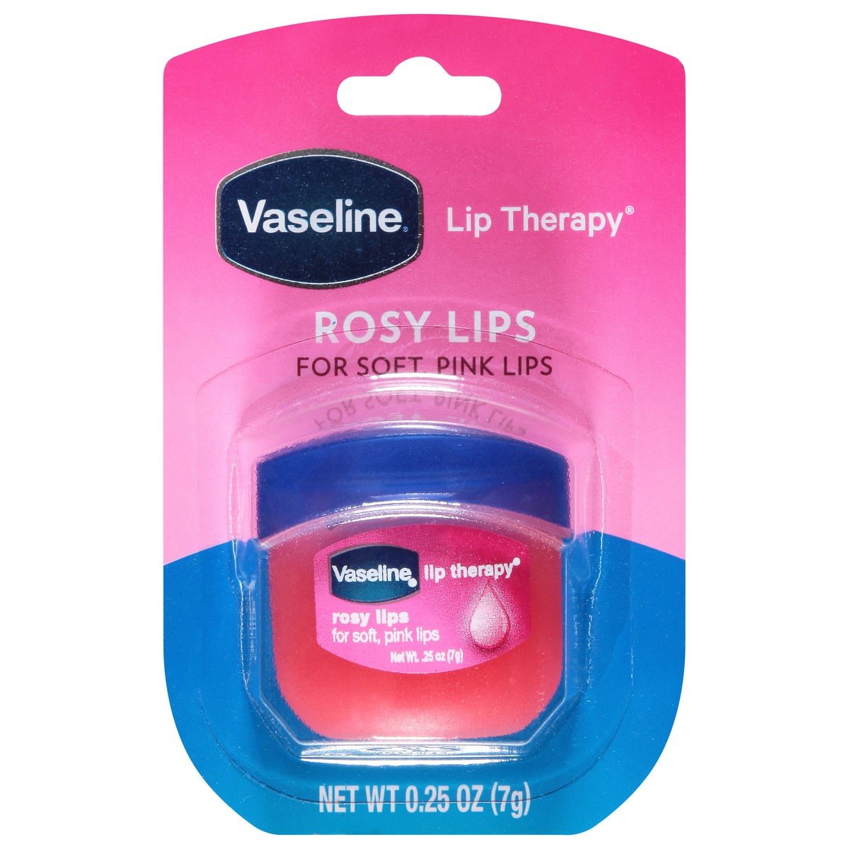 slide 1 of 9, Vaseline Lip Therapy Rosy Lips Lip Balm 0.25 oz, 0.25 oz