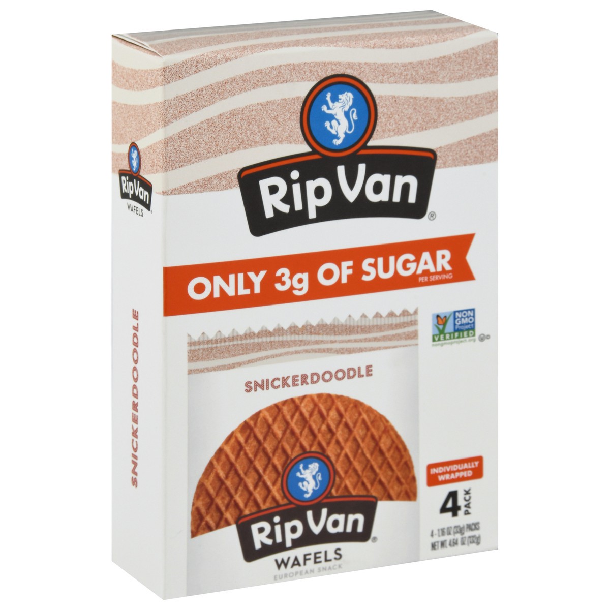 slide 2 of 9, Rip Van Snickerdoodle Wafels, 4.64 oz