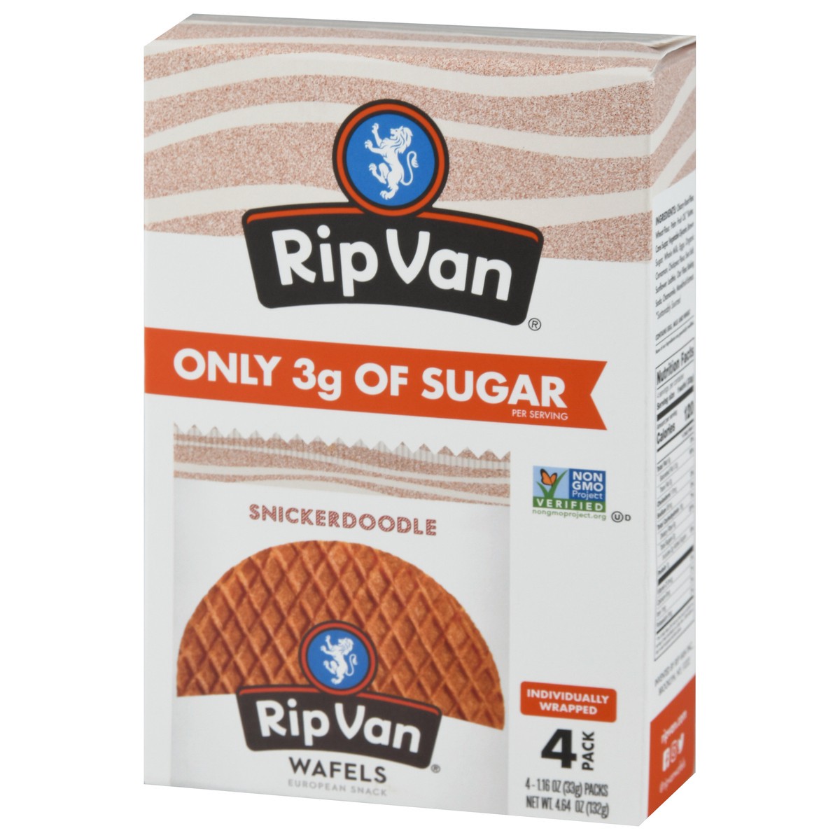 slide 3 of 9, Rip Van Snickerdoodle Wafels, 4.64 oz