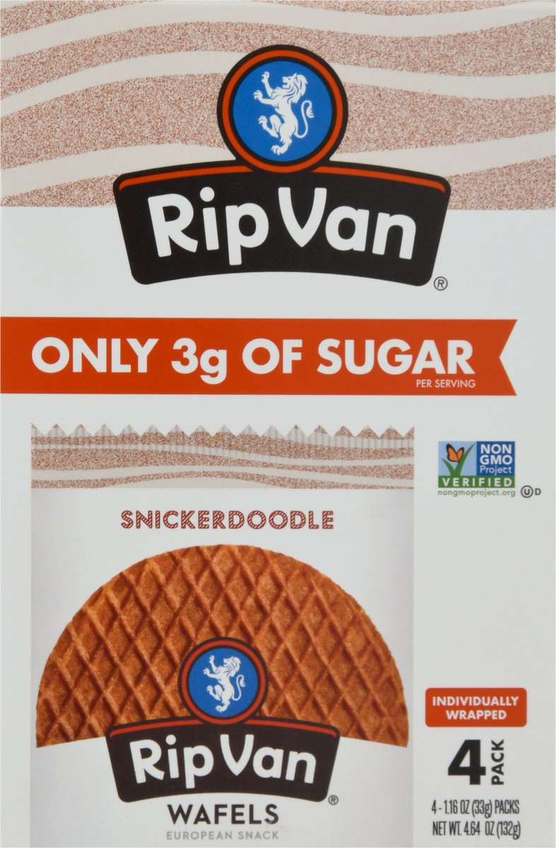 slide 6 of 9, Rip Van Snickerdoodle Wafels, 4.64 oz