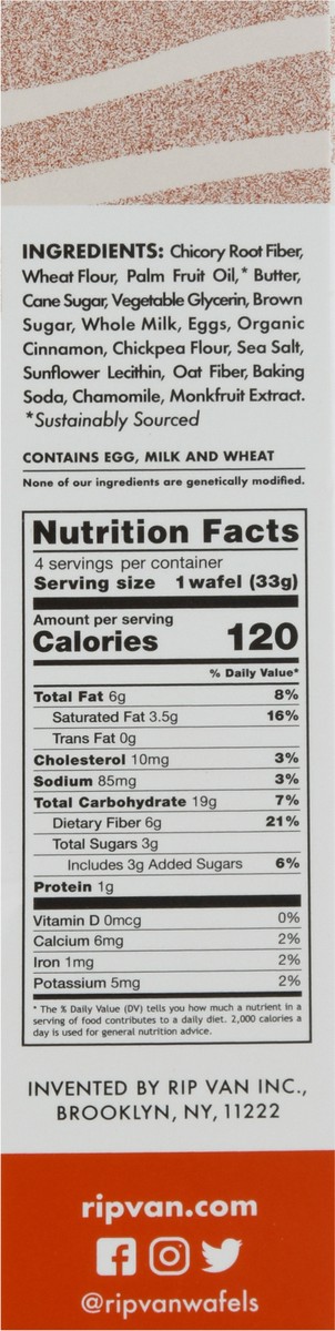 slide 8 of 9, Rip Van Snickerdoodle Wafels, 4.64 oz