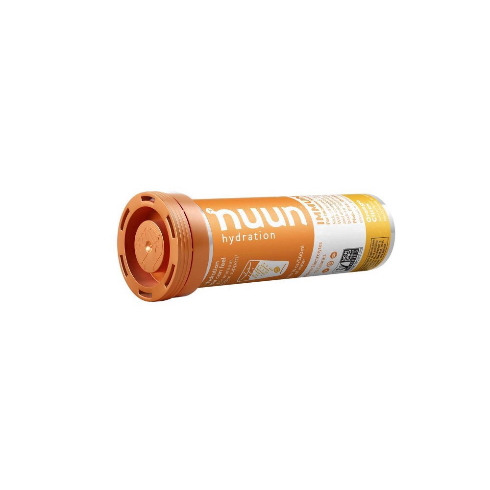 slide 16 of 42, Nuun Hydration Tablets Orange Citrus Immunity 10 ea, 10 ct