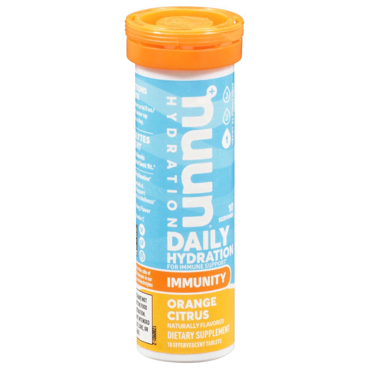 slide 19 of 42, Nuun Hydration Tablets Orange Citrus Immunity 10 ea, 10 ct