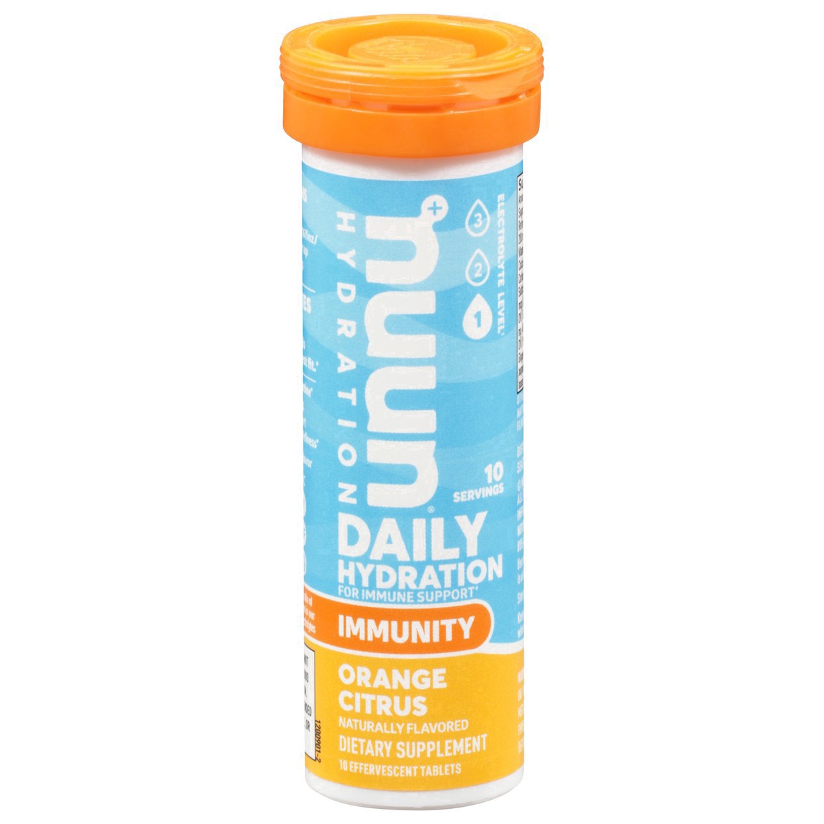 slide 26 of 42, Nuun Hydration Tablets Orange Citrus Immunity 10 ea, 10 ct