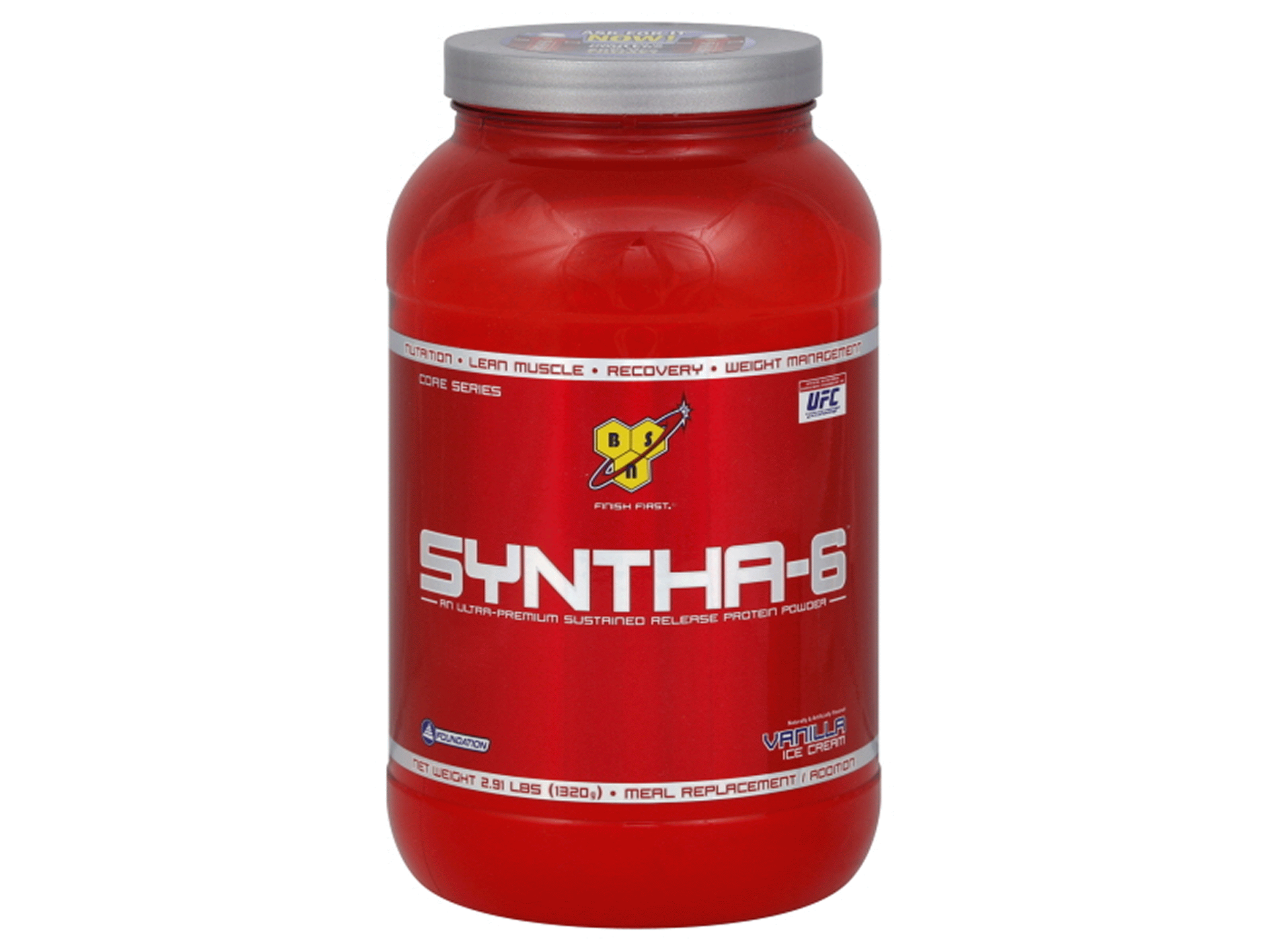 slide 1 of 1, BSN Syntha-6 Vanilla Milkshake Powder, 2.91 lb