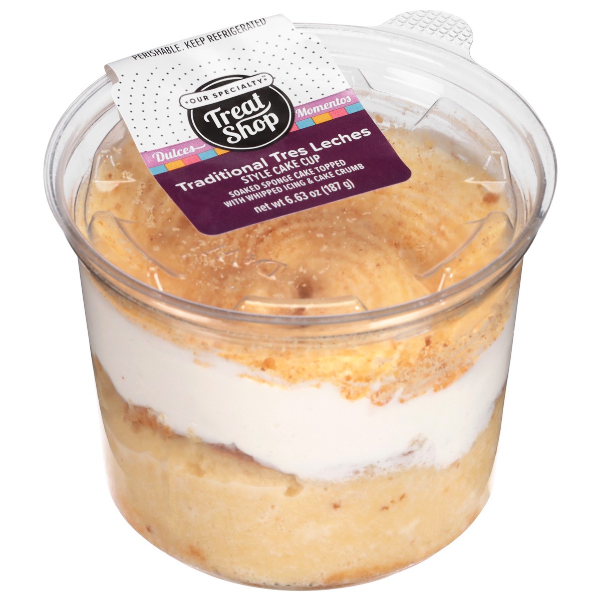 slide 11 of 14, Our Specialty Treat Shop Traditional Style Cake Cup 6.63 oz, 