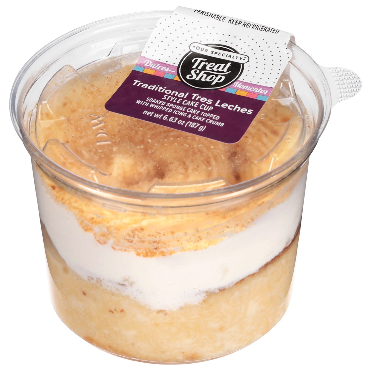 slide 3 of 14, Our Specialty Treat Shop Traditional Style Cake Cup 6.63 oz, 