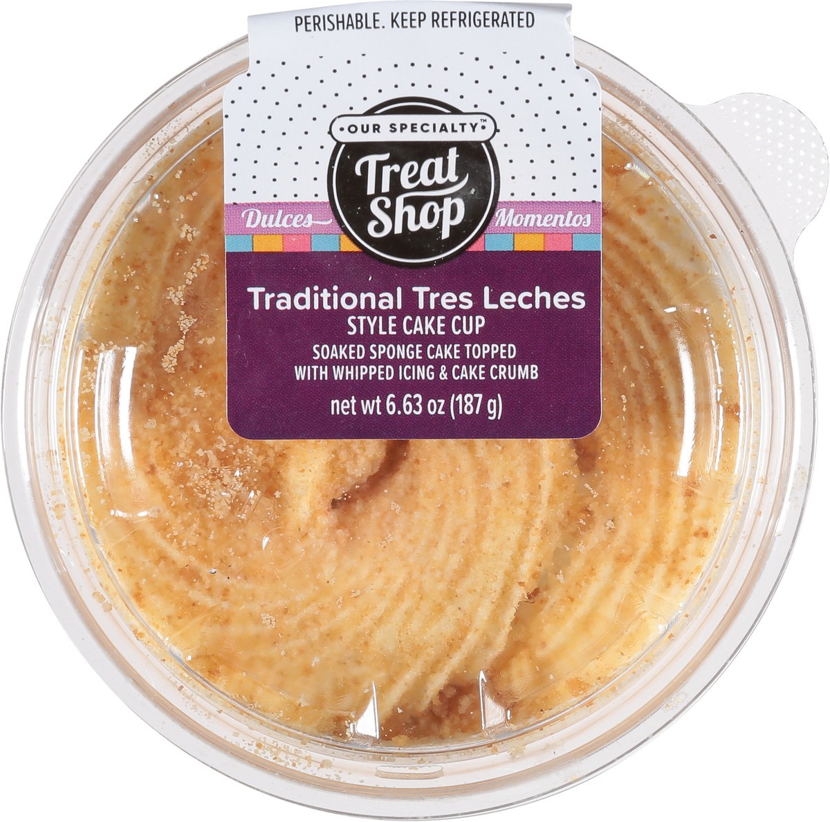 slide 7 of 14, Our Specialty Treat Shop Traditional Style Cake Cup 6.63 oz, 