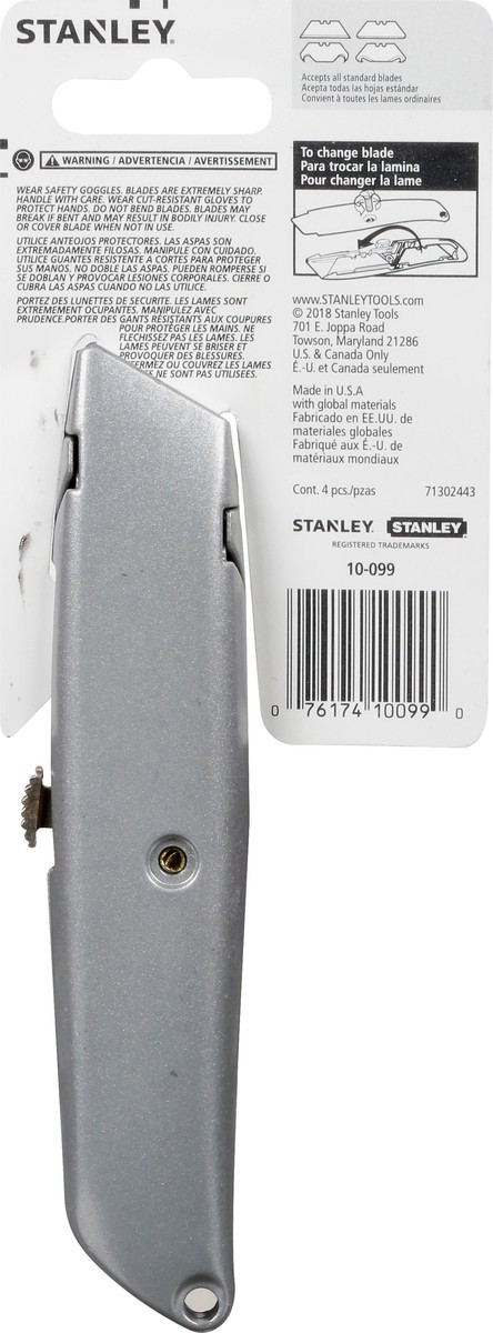 slide 11 of 11, STANLEY Classic99 Retractable Utility Knife 1 ea, 1 ct