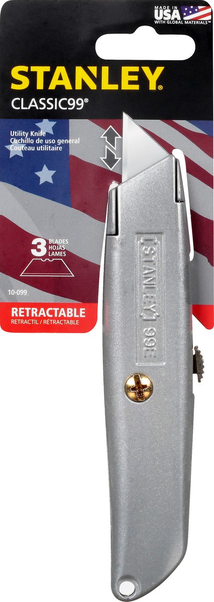 slide 1 of 11, STANLEY Classic99 Retractable Utility Knife 1 ea, 1 ct