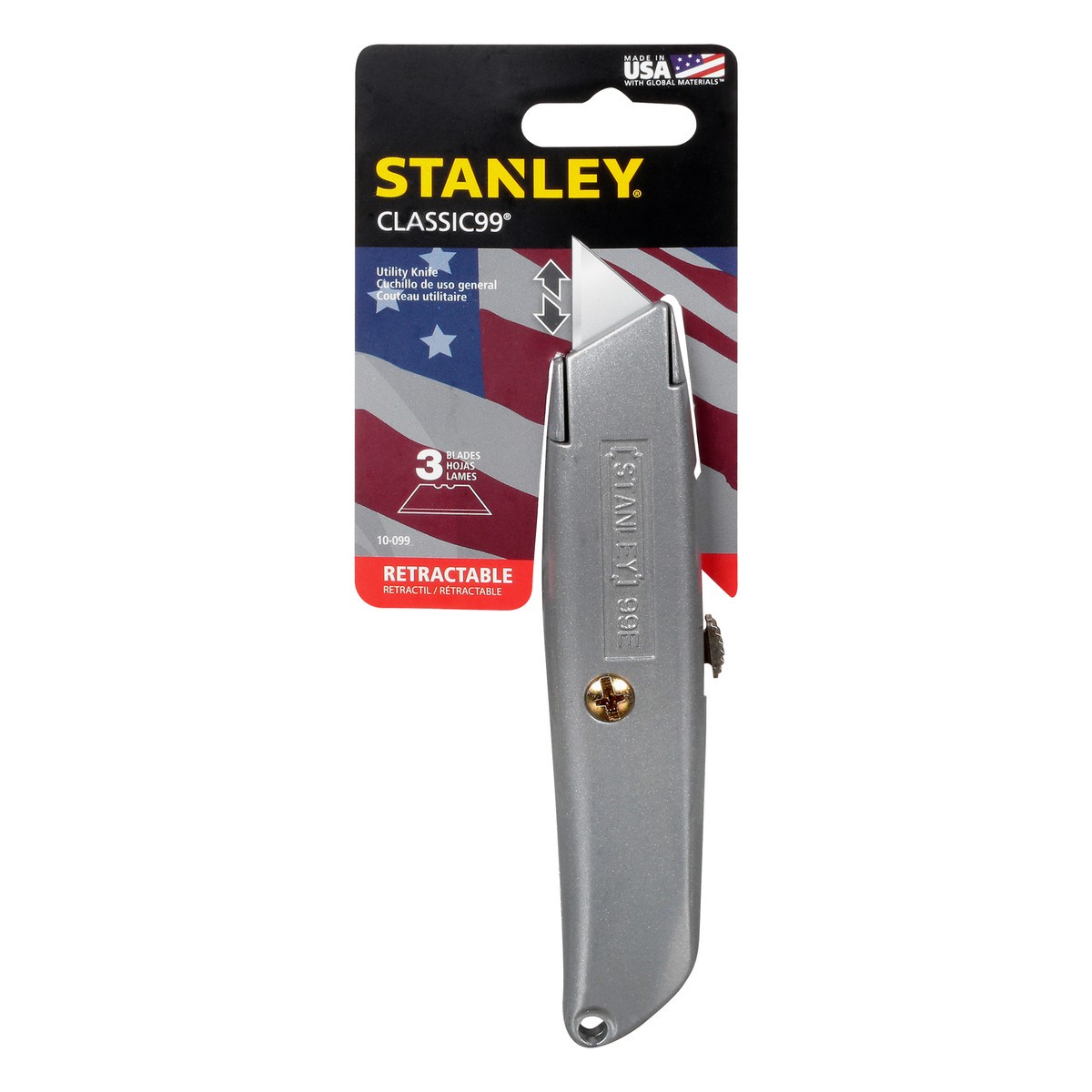 slide 1 of 11, STANLEY Classic99 Retractable Utility Knife 1 ea, 1 ct