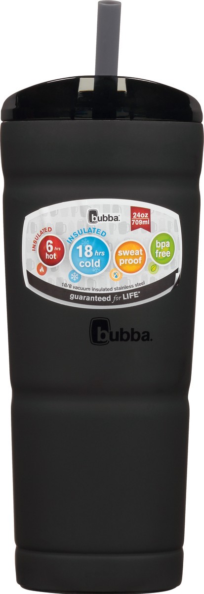 slide 6 of 9, bubba 24 Ounce Envy Matte Black Painted Stainless Steel Tumbler 1 ea, 1 ct