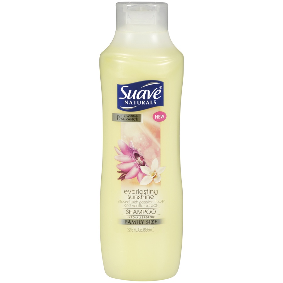 slide 1 of 1, Suave Naturals Family Size Everlasting Sunshine Shampoo, 1 oz