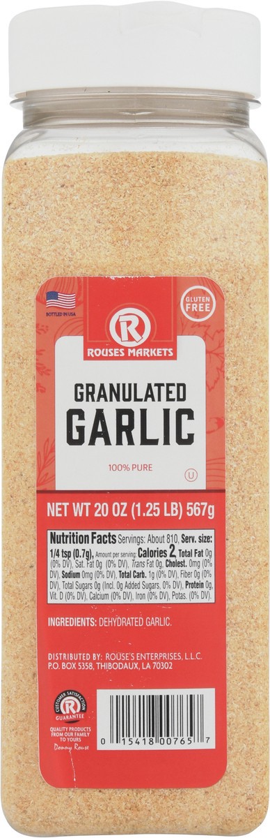 slide 10 of 13, Rouses Markets Granulated Garlic - 20 oz, 20 oz
