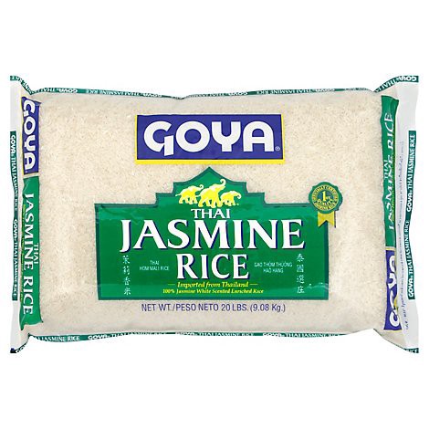 slide 1 of 1, Goya Rice Thai Jasmine - 20 Lb, 20 lb