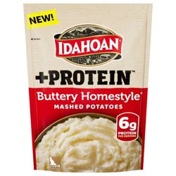 Idahoan Buttery Homestyle +Protein Mashed Potatoes,