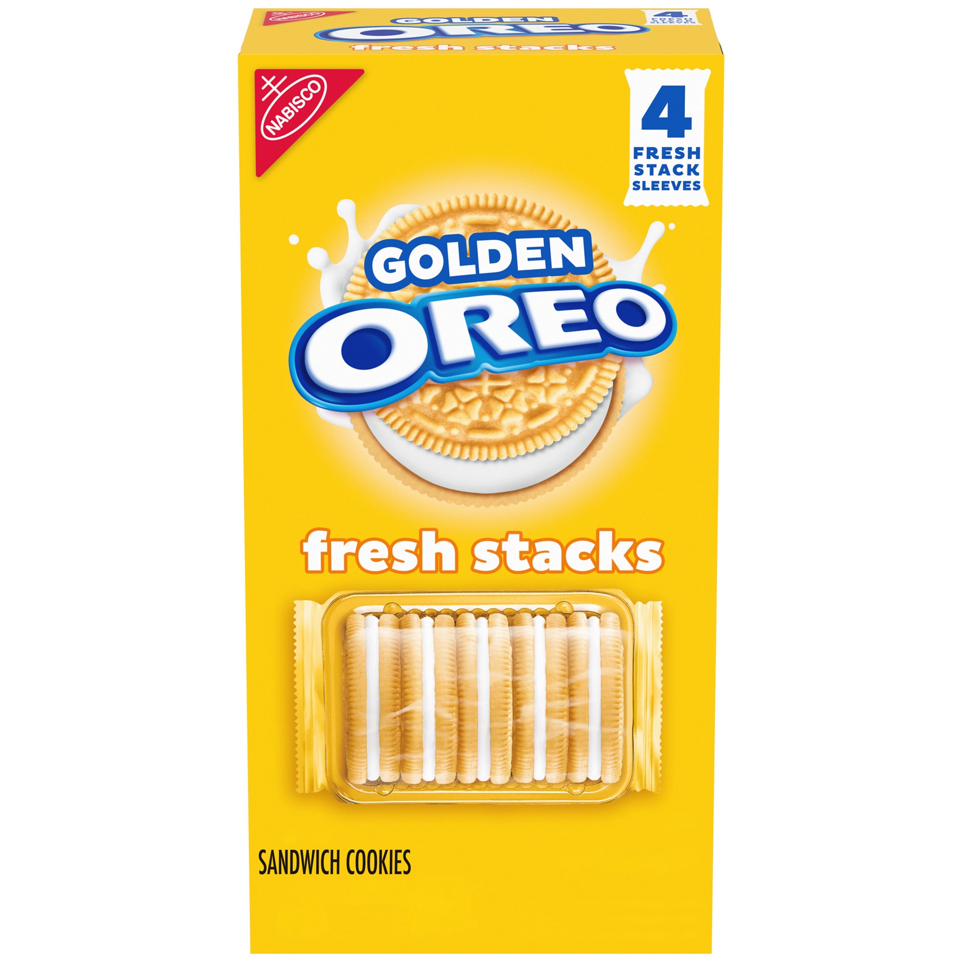 slide 1 of 13, Oreo Golden Fresh Stacks, 8.05 oz