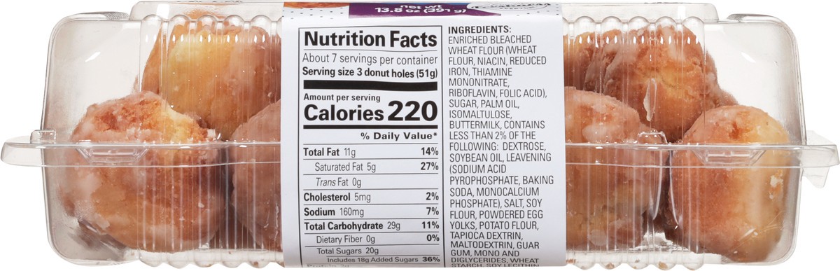 slide 3 of 9, Our Specialty Treat Shop Old Fashioned Donut Holes 13.8 oz, 13.8 oz