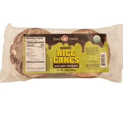 Brad's Organic Rice Cakes with Milk Chocolate