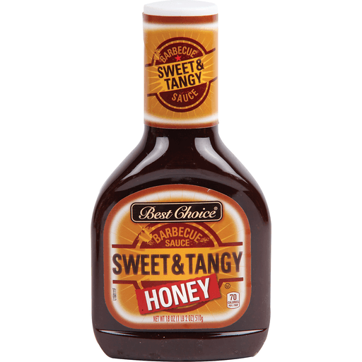 slide 1 of 1, Best Choice Sweet & Tangy Honey Barbeque Sauce, 18 oz