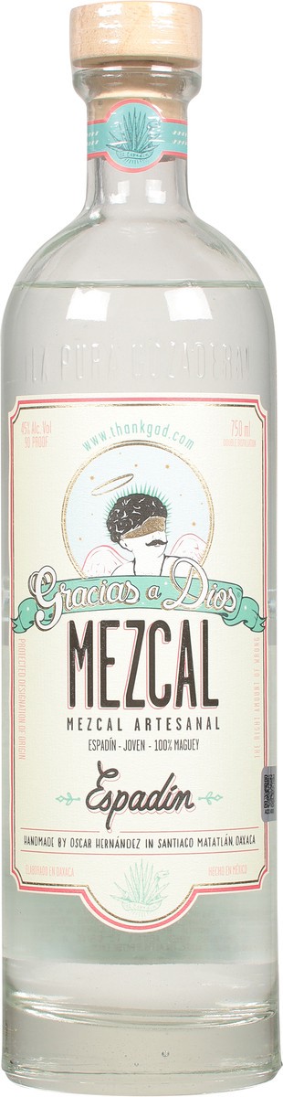 slide 5 of 10, Gracias a Dios Espadin Mezcal 750 ml, 750 ml