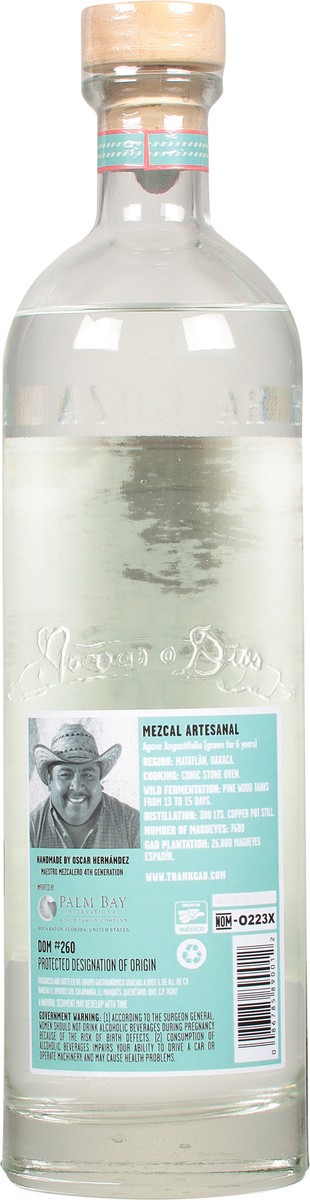 slide 7 of 10, Gracias a Dios Espadin Mezcal 750 ml, 750 ml