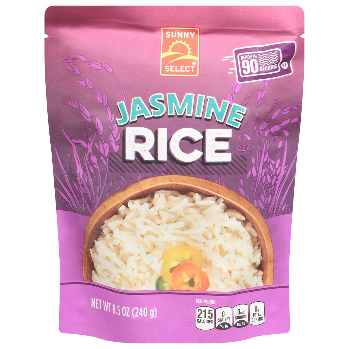 slide 1 of 13, Sunny Select Jasmine Rice 8.5 oz, 8.5 oz