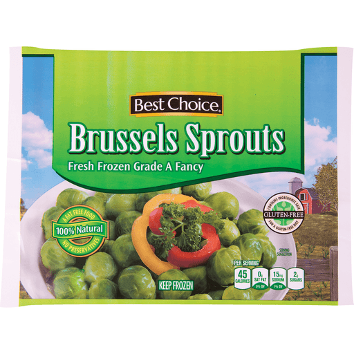 slide 1 of 1, Best Choice Frozen Brussel Sprouts, 16 oz