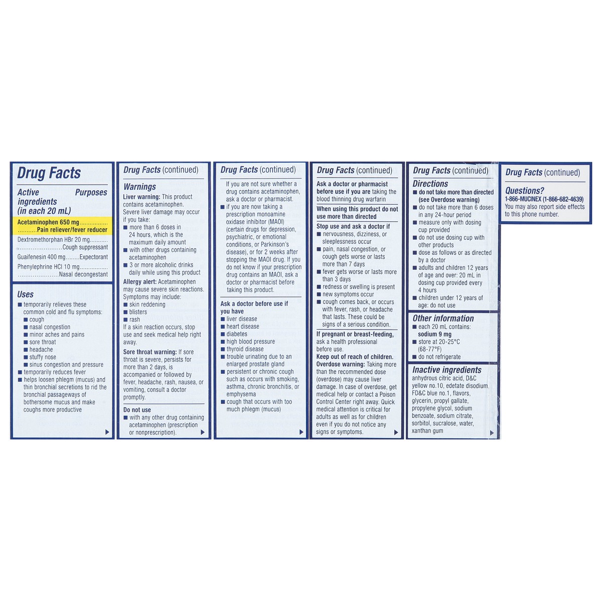 slide 8 of 13, Mucinex Fast-Max Arctic Burst Maximum Strength Cooling Menthol Flavor Cold & Flu 6 fl oz, 6 oz