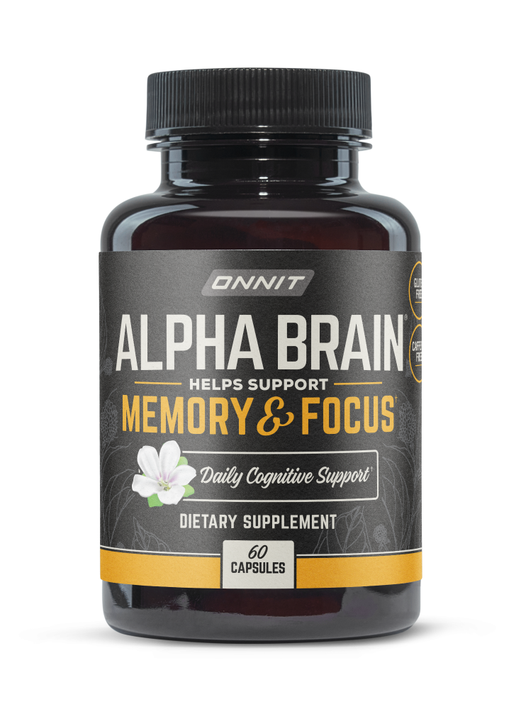 slide 1 of 1, Onnit Alpha Brain Cap, 60 ct