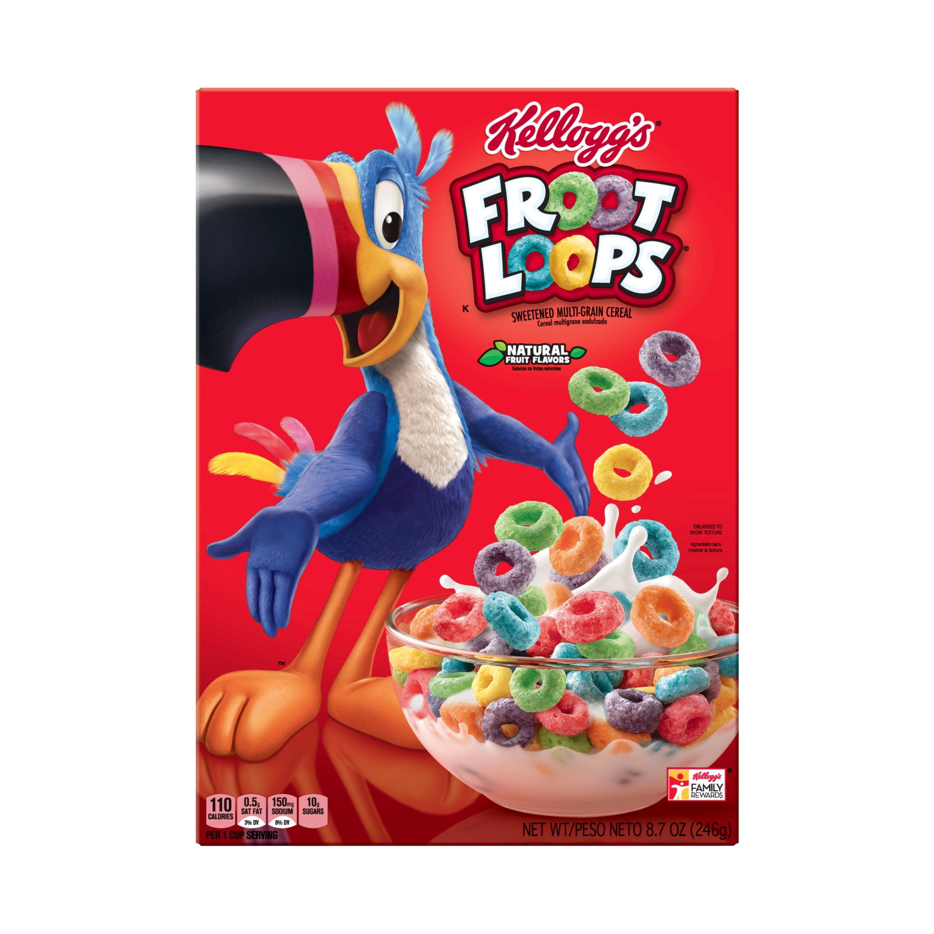 slide 2 of 7, Froot Loops Cereal 8.7 oz, 8.7 oz