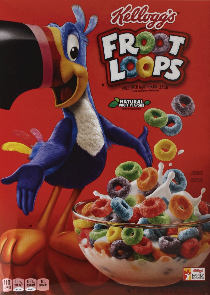 slide 1 of 8, Froot Loops Cereal 8.7 oz, 8.7 oz