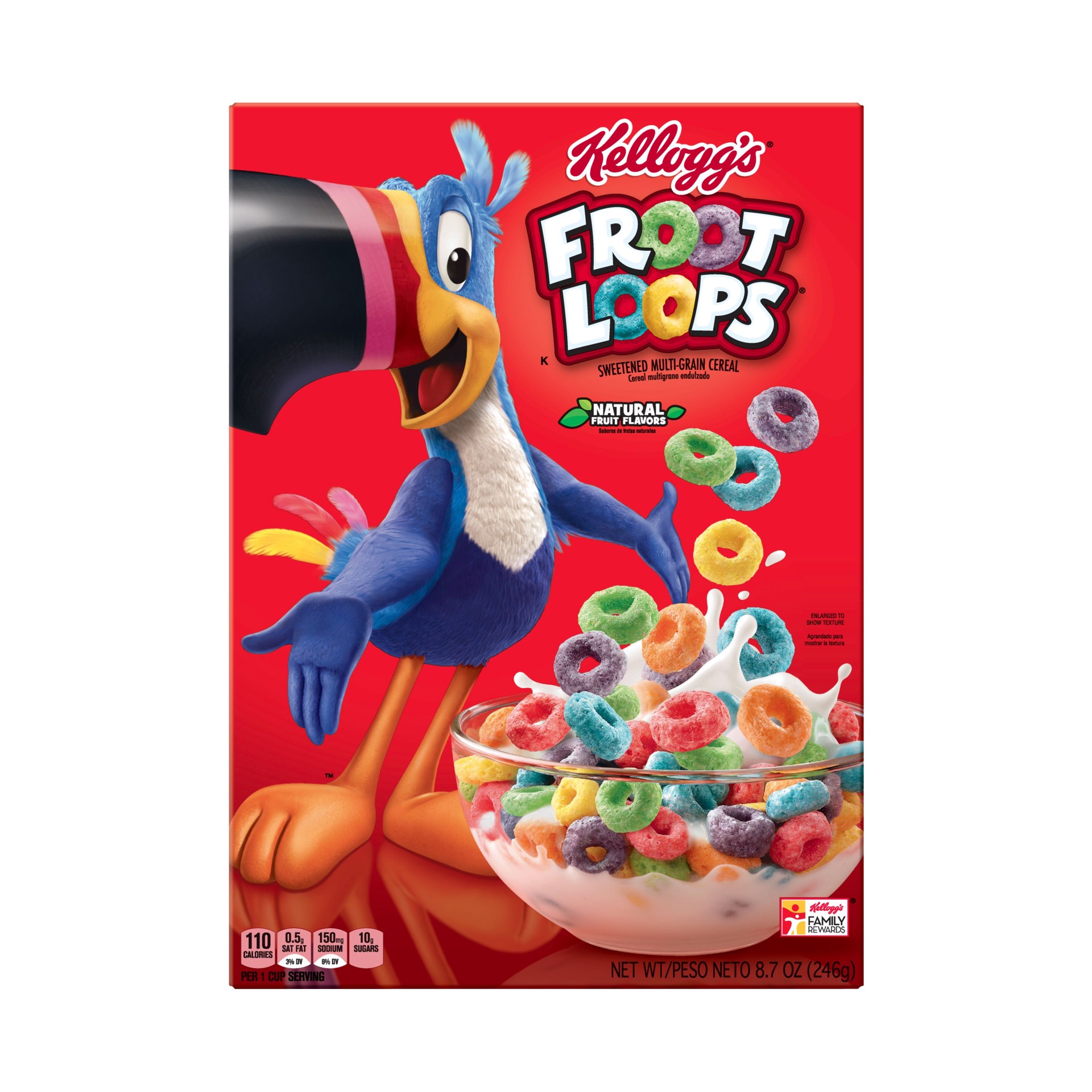slide 1 of 7, Froot Loops Cereal 8.7 oz, 8.7 oz