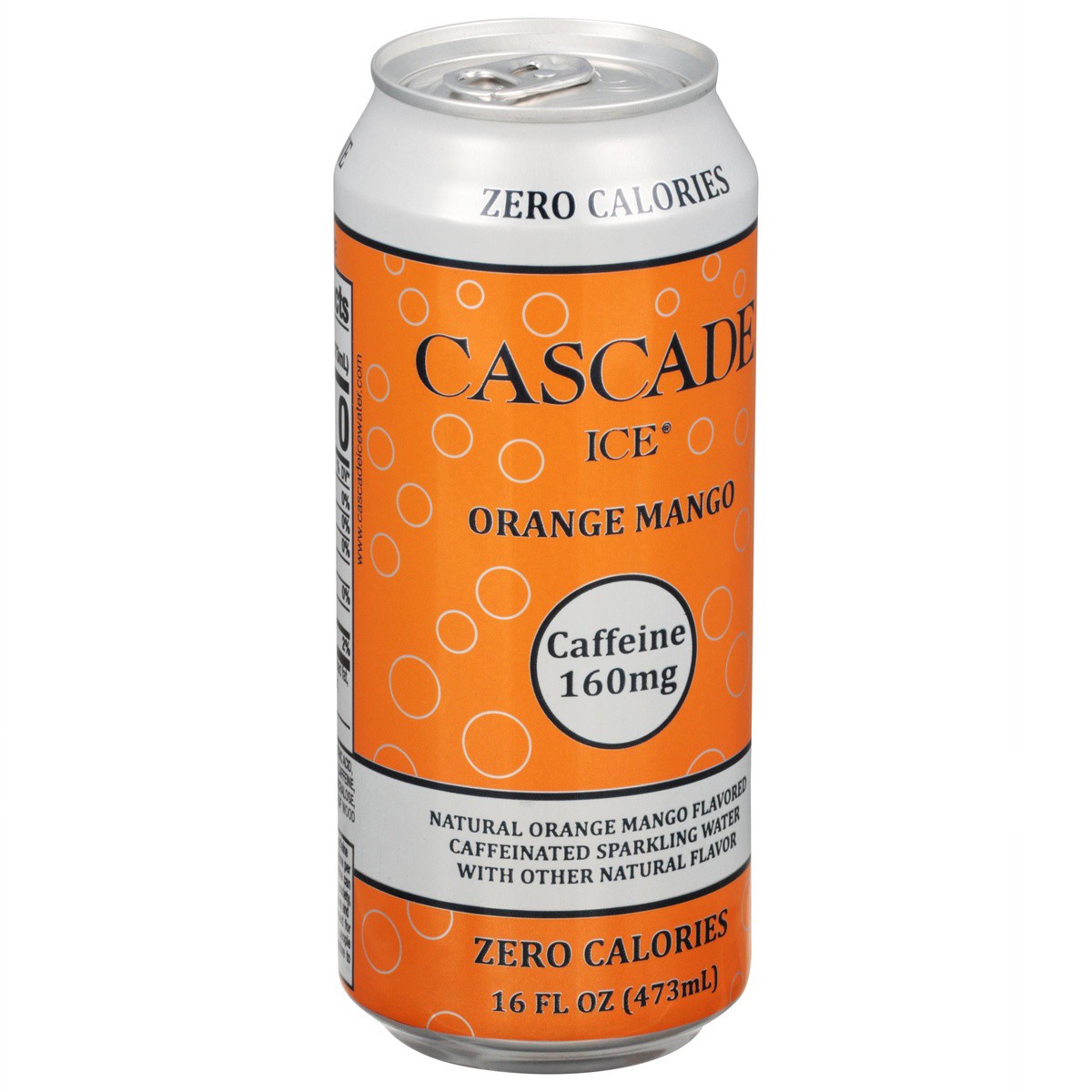 slide 6 of 9, Cascade Ice Orange Mango Caffeinated Sparkling Water - 16 fl oz, 16 fl oz