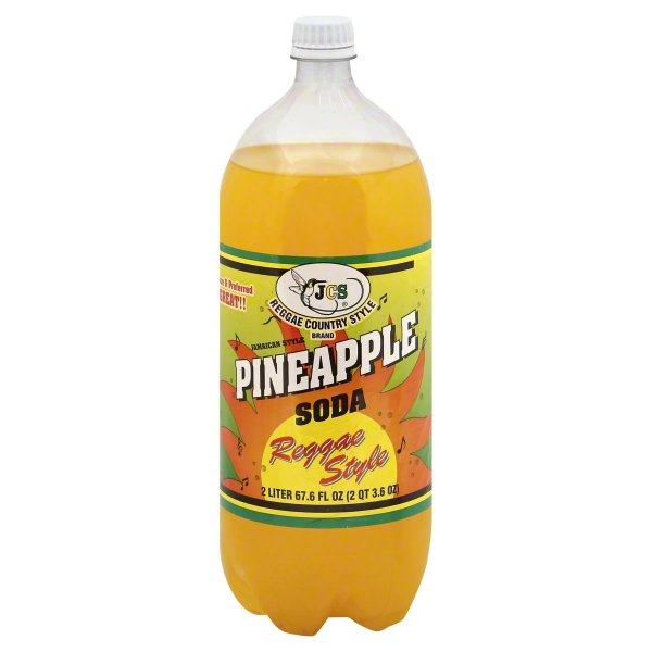 slide 1 of 1, Jamaican Country Style Jamaican Cntry Style Pineapple Soda, 2 liter