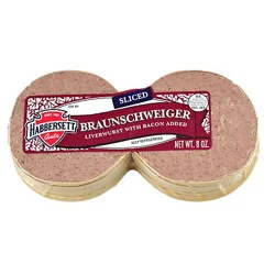 Habbersett Sliced Braunschweiger 8 oz