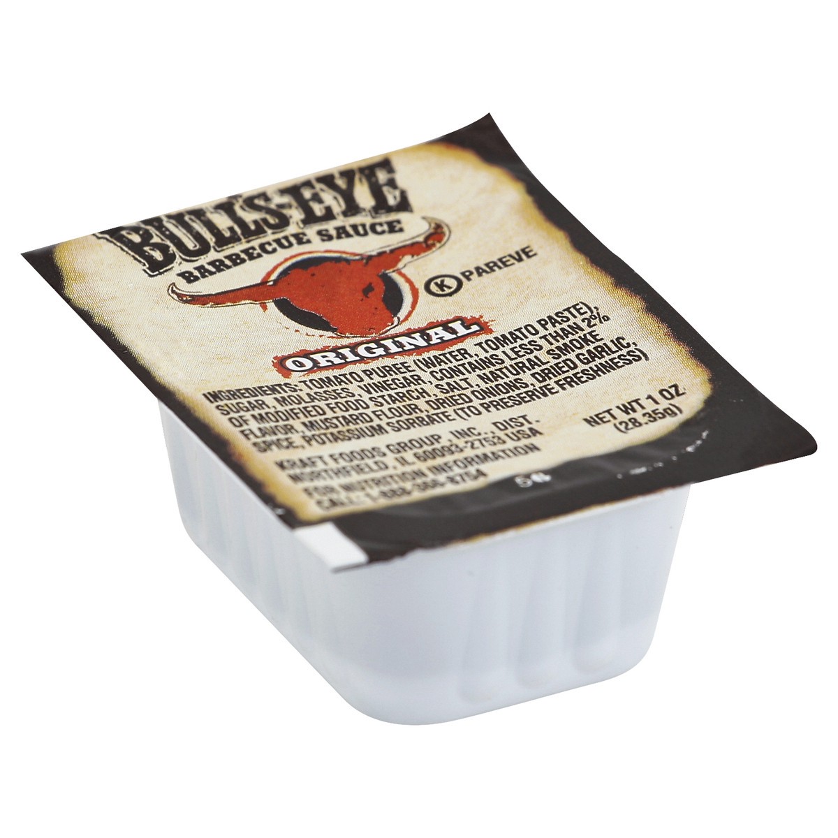 slide 2 of 2, Bull's-Eye Bull's Eye Original BBQ Sauce Casepack Cups (Bulk), 100 ct; 1 oz