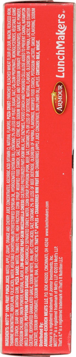 slide 13 of 13, Armour LunchMakers Flavored Sausage Pizza with Pepperoni 1 ea, 1 ct