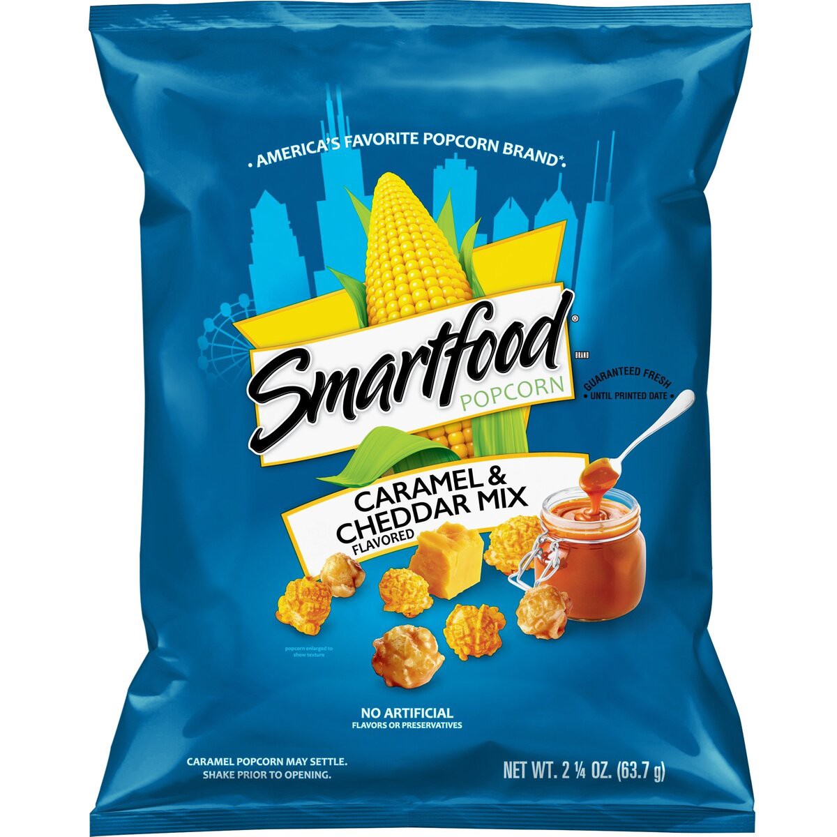 slide 3 of 5, Smartfood Popcorn Popped, 2.25 oz