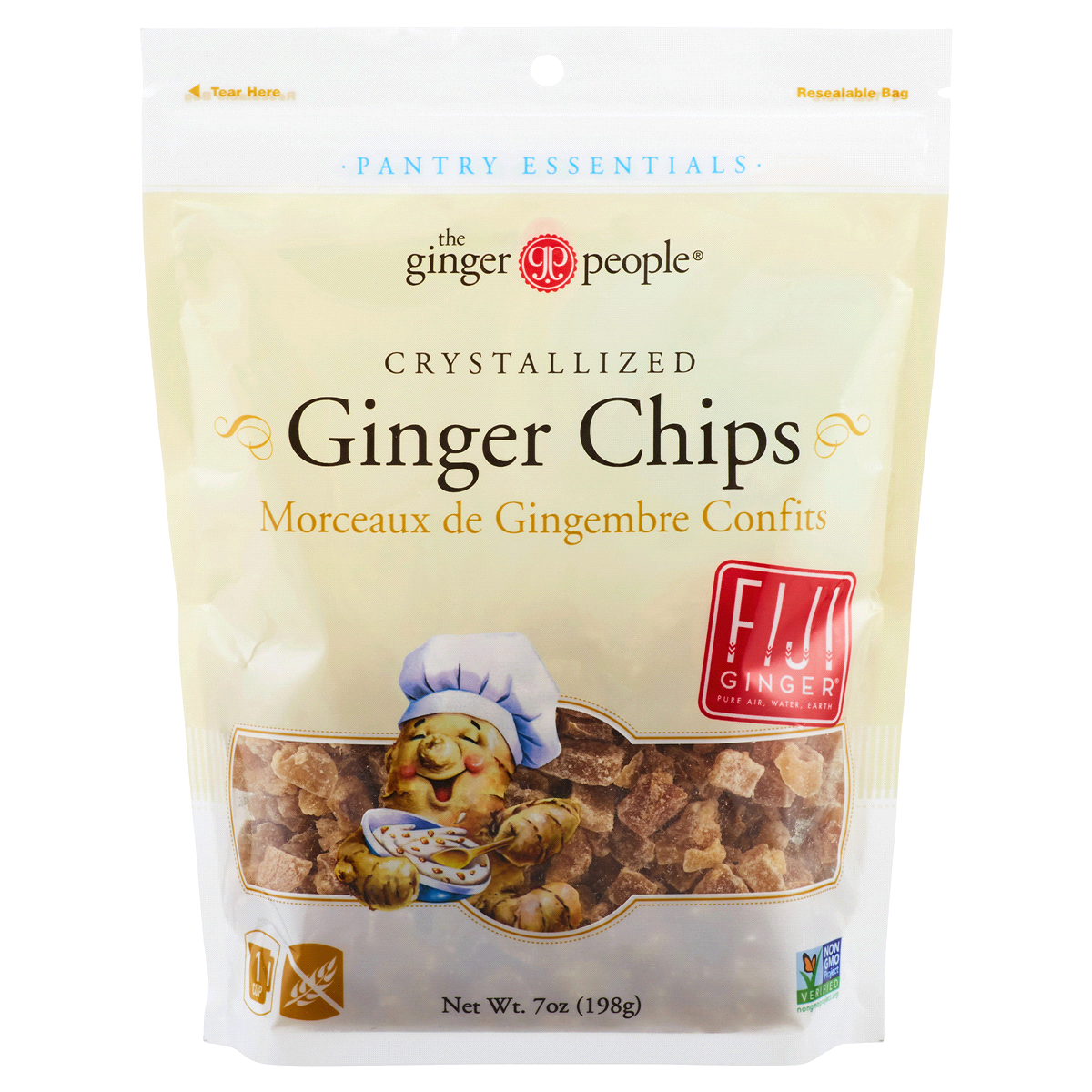 slide 1 of 1, The Ginger People Ginger Chips, 7 oz