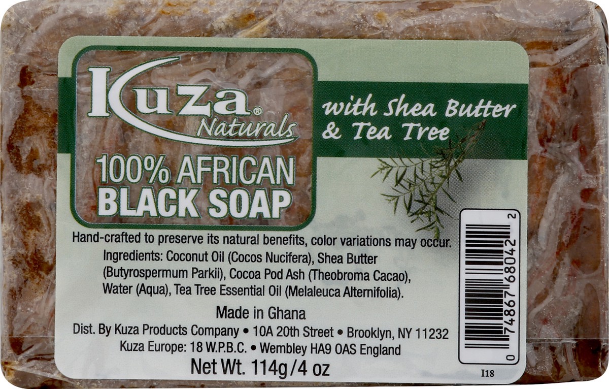 slide 1 of 6, Kuza Black Soap 114 g, 114 g