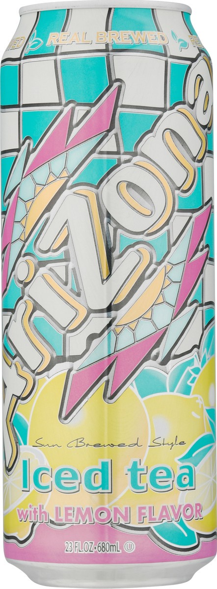 slide 3 of 9, AriZona Iced Tea With Lemon - 23.5 oz, 23.5 oz