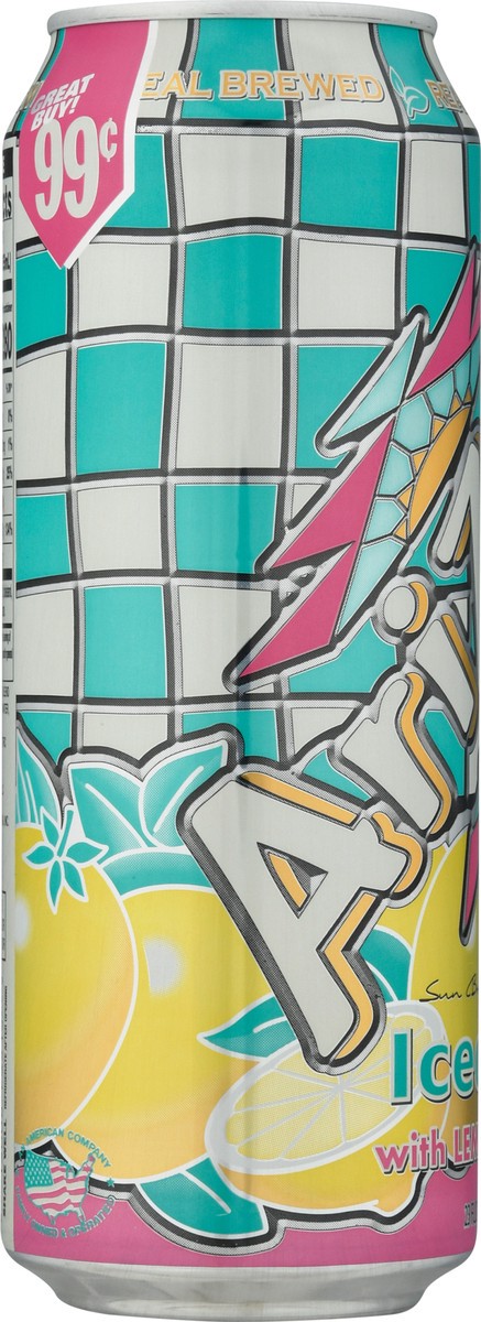 slide 2 of 9, AriZona Iced Tea With Lemon - 23.5 oz, 23.5 oz