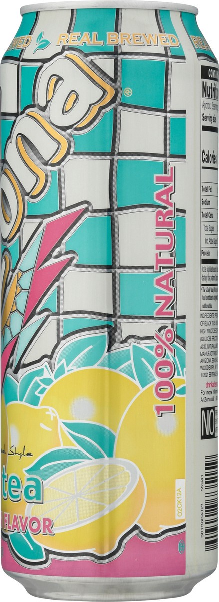 slide 7 of 9, AriZona Iced Tea With Lemon - 23.5 oz, 23.5 oz